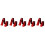 10Pcs Bamboo Chinese Allegro Clapper for Drama and Performance Use 11