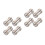 8Pcs Easy Install Golden Copper Intercom Connector Adapter for Devices 4