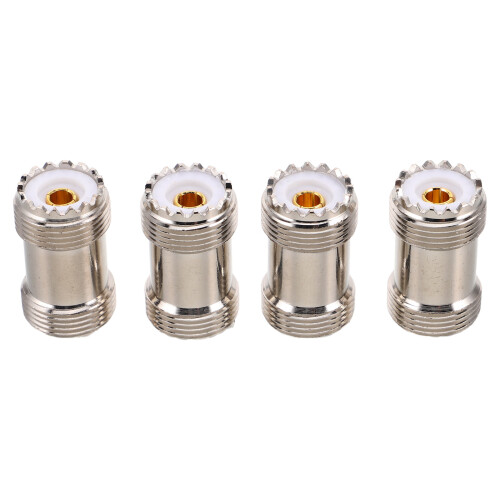 8Pcs Easy Install Golden Copper Intercom Connector Adapter for Devices 2