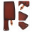 3Pcs Brown Artificial Covers Cutter Protectors 9