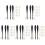 5Sets Portable Sketch Wiper Blending Stumps Black Drawing Accessories 4