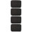 4Pcs Polyester Watch Box -Grids Travel Watch Storage Case 10