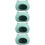 4Pcs Ceramic Cooling Hamster House Cute Sky-Blue Hideout for Pets 8