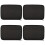 4Pcs Polyester Watch Box -Grids Travel Watch Storage Case 7