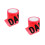 2Pcs High Visibility Red Nonadhesive Caution Tape Roll for Safety Use 4