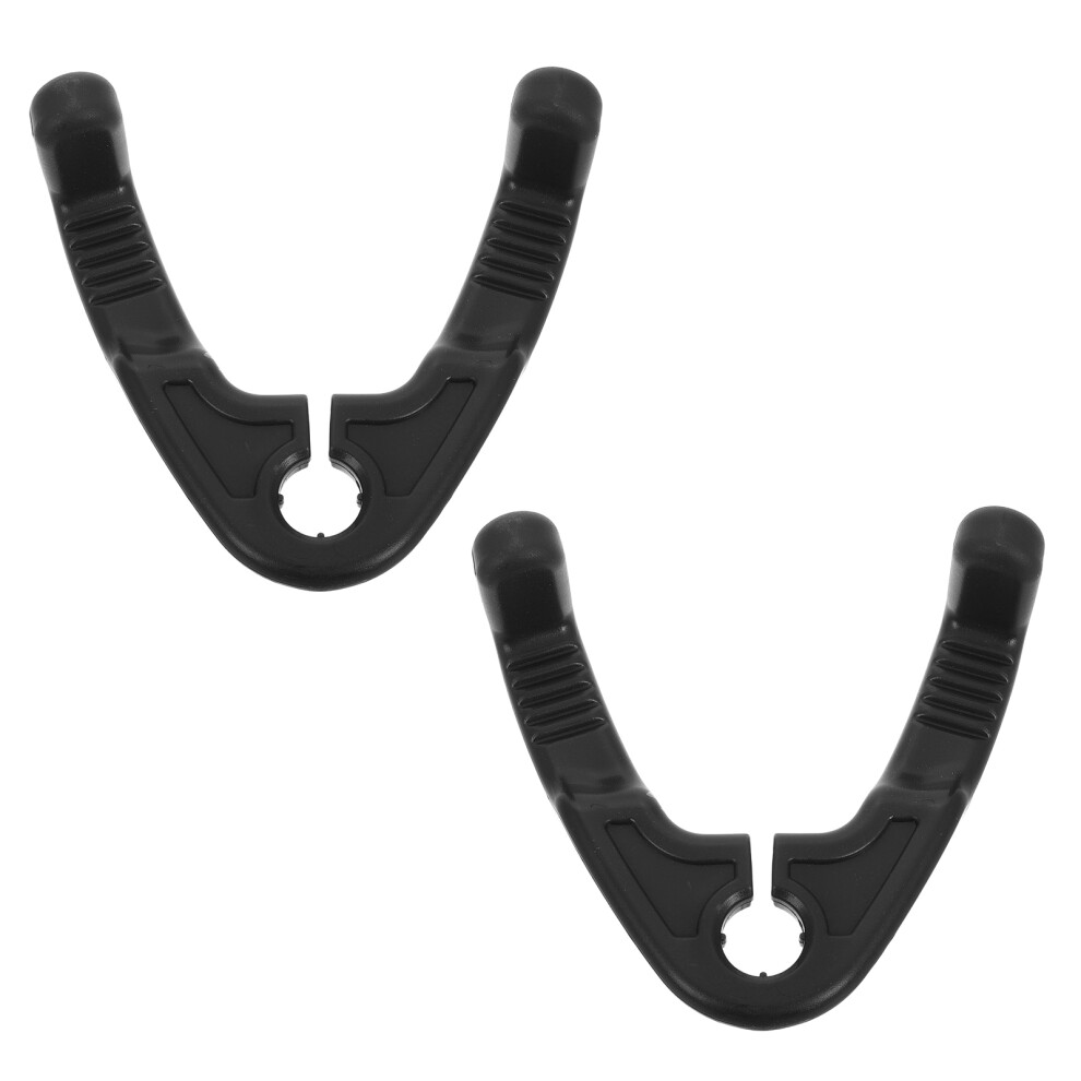 8Pcs Car Seat Back Storage Hooks Headrests Hangers Purse Holder Black 603215293474