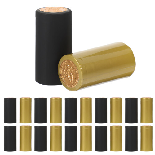 1000Pcs PVC Heat Shrink Capsules Sealer Assorted Color