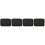 4Pcs Polyester Watch Box -Grids Travel Watch Storage Case 6