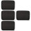 4Pcs Polyester Watch Box -Grids Travel Watch Storage Case 9