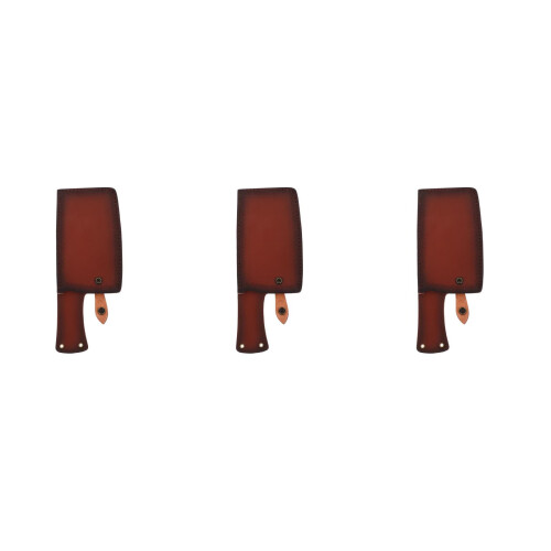 3Pcs Brown Artificial Covers Cutter Protectors 1