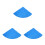 3Pcs Blue Pool Covers Dustproof Rainproof for 10Ft Fast 6