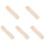 5Pcs Wooden Cross Stitch Floss Organizer Beige Thread Storage Board 4