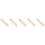 5Pcs Wooden Cross Stitch Floss Organizer Beige Thread Storage Board 9