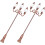 10Pièces Lampadaires Miniatures Durable Pour Et Maquette 1