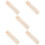 5Pcs Wooden Cross Stitch Floss Organizer Beige Thread Storage Board 8