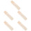 5Pcs Wooden Cross Stitch Floss Organizer Beige Thread Storage Board 6