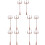 10Pièces Lampadaires Miniatures Durable Pour Et Maquette 7
