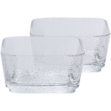 6Pcs Clear Glass Bowls Decorative Bowls for Desserts & Salads