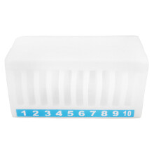 3Pcs Multi-Slot White Desk Phone Holder Cotton Storage Box