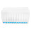 3Pcs Multi-Slot White Desk Phone Holder Cotton Storage Box 1