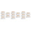 15Pcs Foldable White 12 Grid Cupcake Boxes with Window for Parties 5