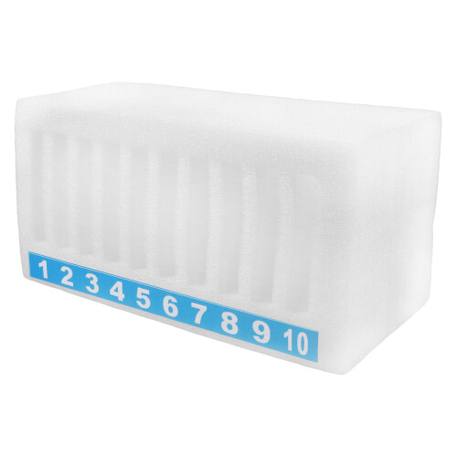 3Pcs Multi-Slot White Desk Phone Holder Cotton Storage Box 1