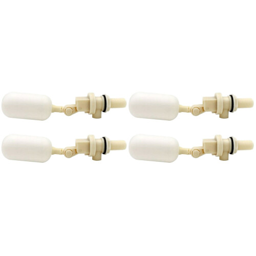 4Pcs Automatic Float Ball Valve Beige for Cattle Sheep Drinking Bowls 2