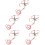 5Sets Small Cat Harness and Leash Pink Stylish Escape Proof Design 8
