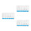 3Pcs Multi-Slot White Desk Phone Holder Cotton Storage Box 5