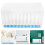 3Pcs Multi-Slot White Desk Phone Holder Cotton Storage Box 10
