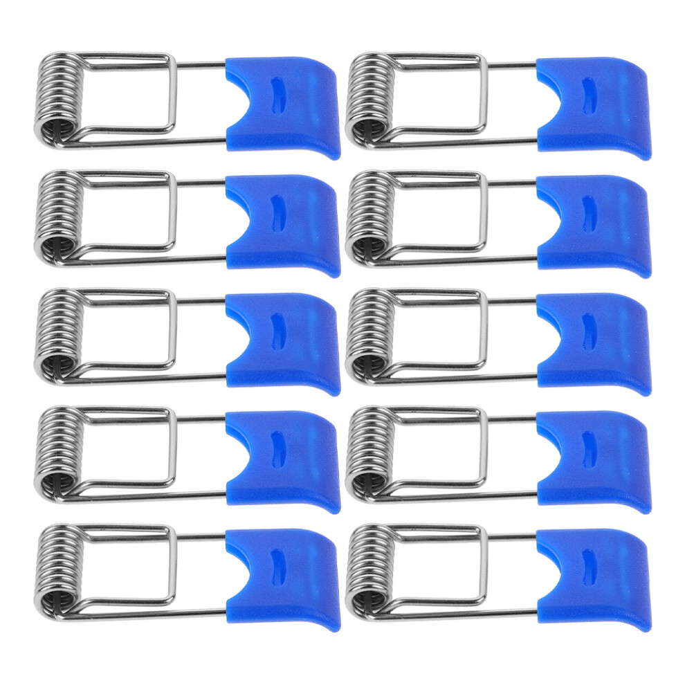 250Pcs Blue Downlight Spring Clips Recessed Light Secure Clamp 603036438160