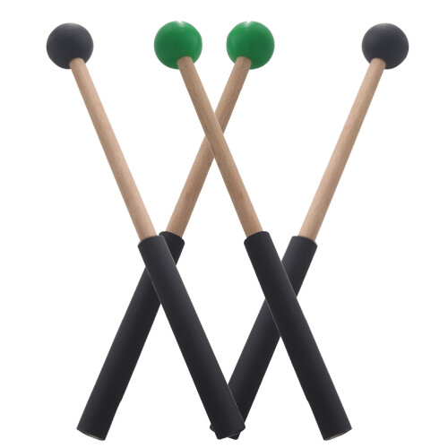 10Pairs Sturdy Wooden Handle Percussion Mallets Multi-Color for Drum