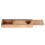 2Pcs Light Brown Wood Pregnancy Test Holder Keepsake Box with Lid 1