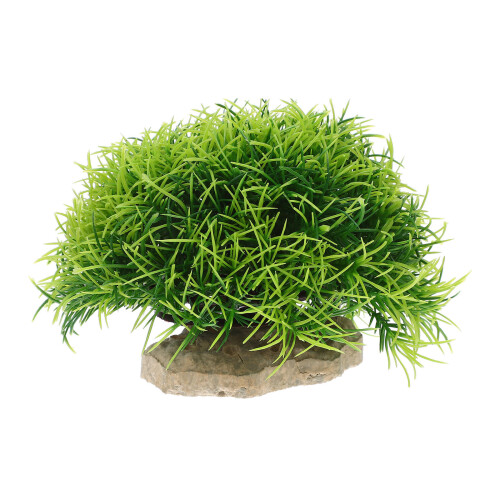 2Pcs Compact Plastic Aquarium Plants Tank Decor Accessories