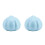 2Pcs Sky-Blue Compact Garlic Crusher for Kitchen Vegetable and Fruit 5