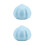 2Pcs Sky-Blue Compact Garlic Crusher for Kitchen Vegetable and Fruit 8