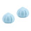 2Pcs Sky-Blue Compact Garlic Crusher for Kitchen Vegetable and Fruit 6