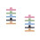 10Pcs ABS Plastic Piano Score Clips Music Book Page Holders 3