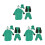 3St Feest Cosplay Kleding St. Patrick's 6
