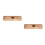 2Pcs Light Brown Wood Pregnancy Test Holder Keepsake Box with Lid 3