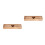 2Pcs Light Brown Wood Pregnancy Test Holder Keepsake Box with Lid 6