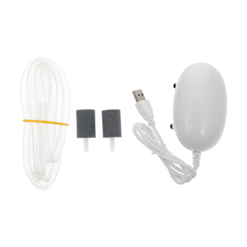 1USB À Aquarium ABS Mini Silencieuse Puissante