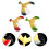 9Pcs Plastic Balancing Eagle Toys Assorted Colors Educational Kids Fun 9
