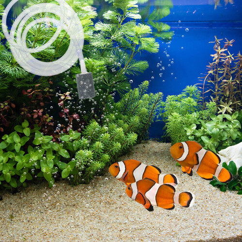 1USB À Aquarium ABS Mini Silencieuse Puissante 2
