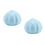 2Pcs Sky-Blue Compact Garlic Crusher for Kitchen Vegetable and Fruit 9
