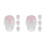 8Pcs Reusable Pink Essential Oil Roller Balls for 10Ml Bottles 5