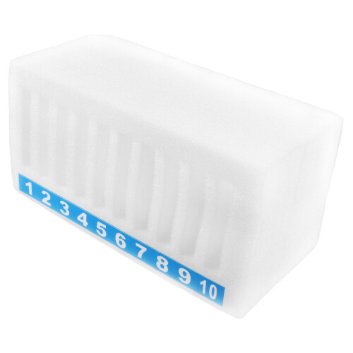 3Pcs Multi-Slot White Desk Phone Holder Cotton Storage Box 2