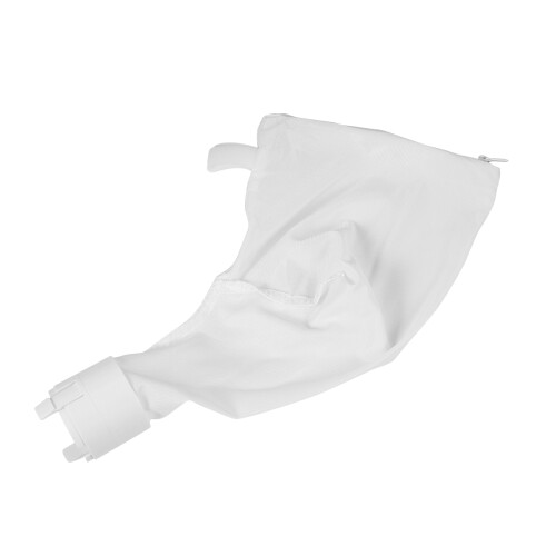 3Pcs Reusable Mesh Pool Cleaner Bags White Zipper Replacement 360380