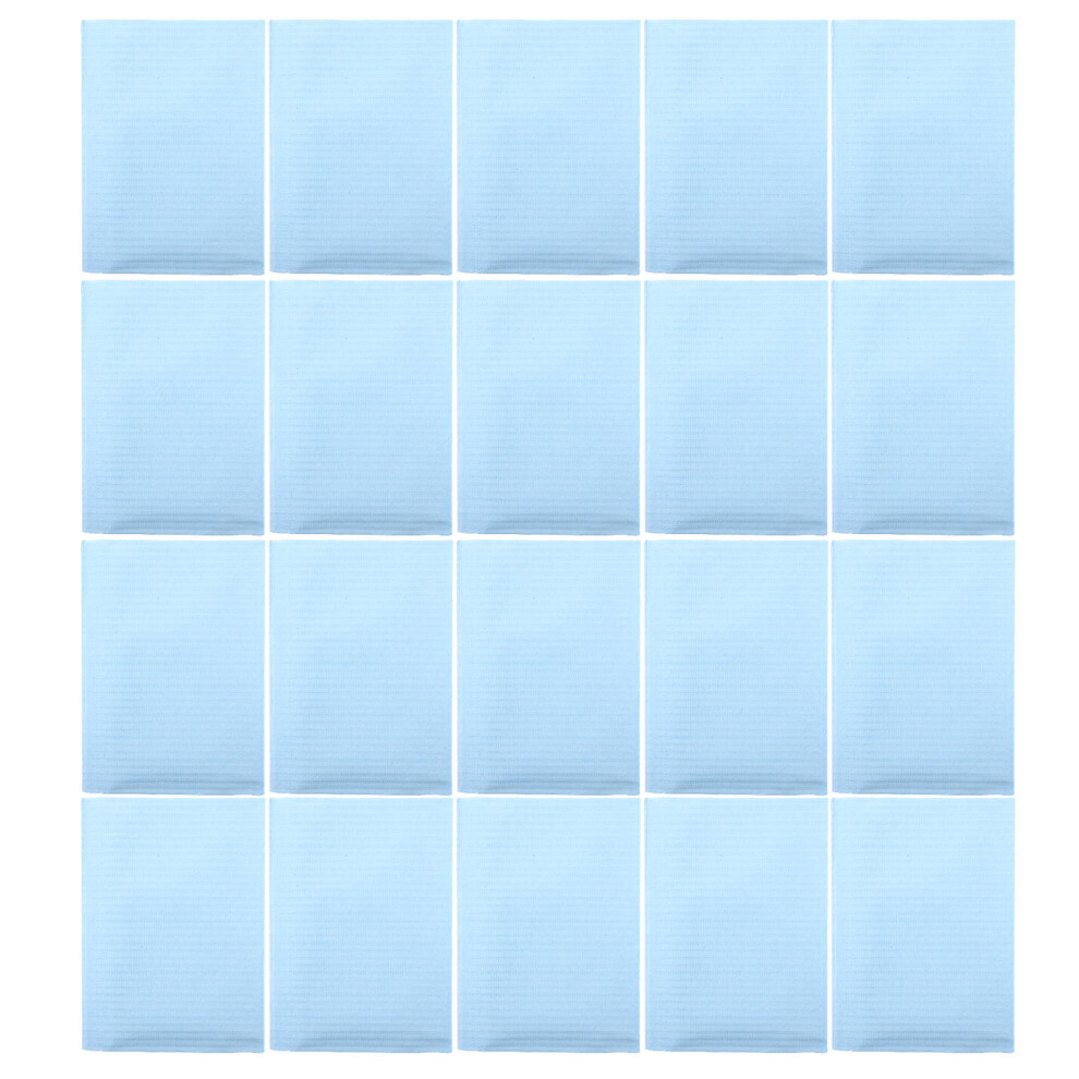 Aboofan Blue 250Pcs Nail Art Disposable Clean Pad Waterproof Manicure Mat