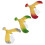 9Pcs Plastic Balancing Eagle Toys Assorted Colors Educational Kids Fun 2